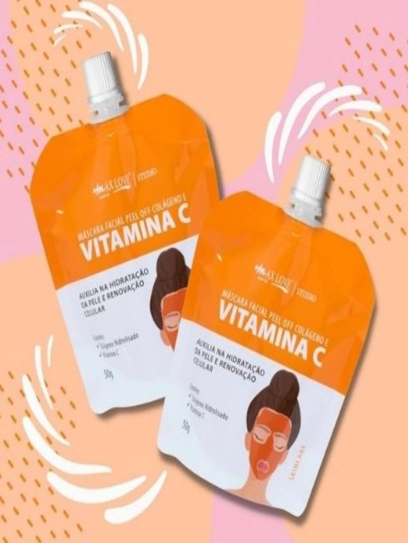 Facial Masks - Orange - View 1