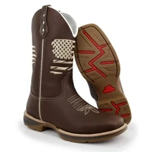 Django Men Boots - 鏽棕色 - 查看 3