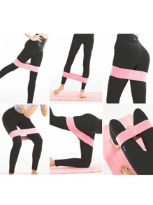 Bandas De Resistencia Deportivas Para Ejercitarse 3 Piezas 3 NIVELES DE FUERZA - Multicolor - Ver 6