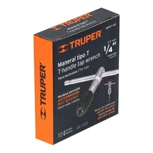 T-Handle For 1/4' Tap, Truper MAN-T-1/4 11439 - Silver - View 2