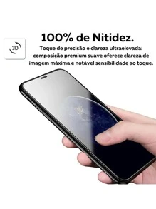 Película de vidro 3D 9d para Samsung - Damasco - Visão 3