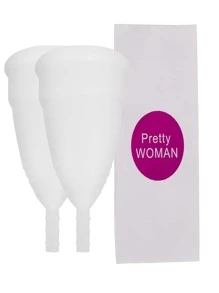 Copa Menstrual Silicona Médica Limpieza - Blanco - Ver 1