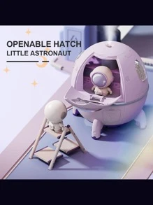 Humidificador Purificador de Aire Diseño con Luz USB - Blanco - Ver 6