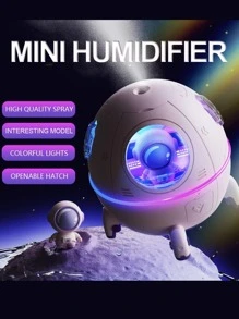Humidificador Purificador de Aire Diseño con Luz USB - Blanco - Ver 5