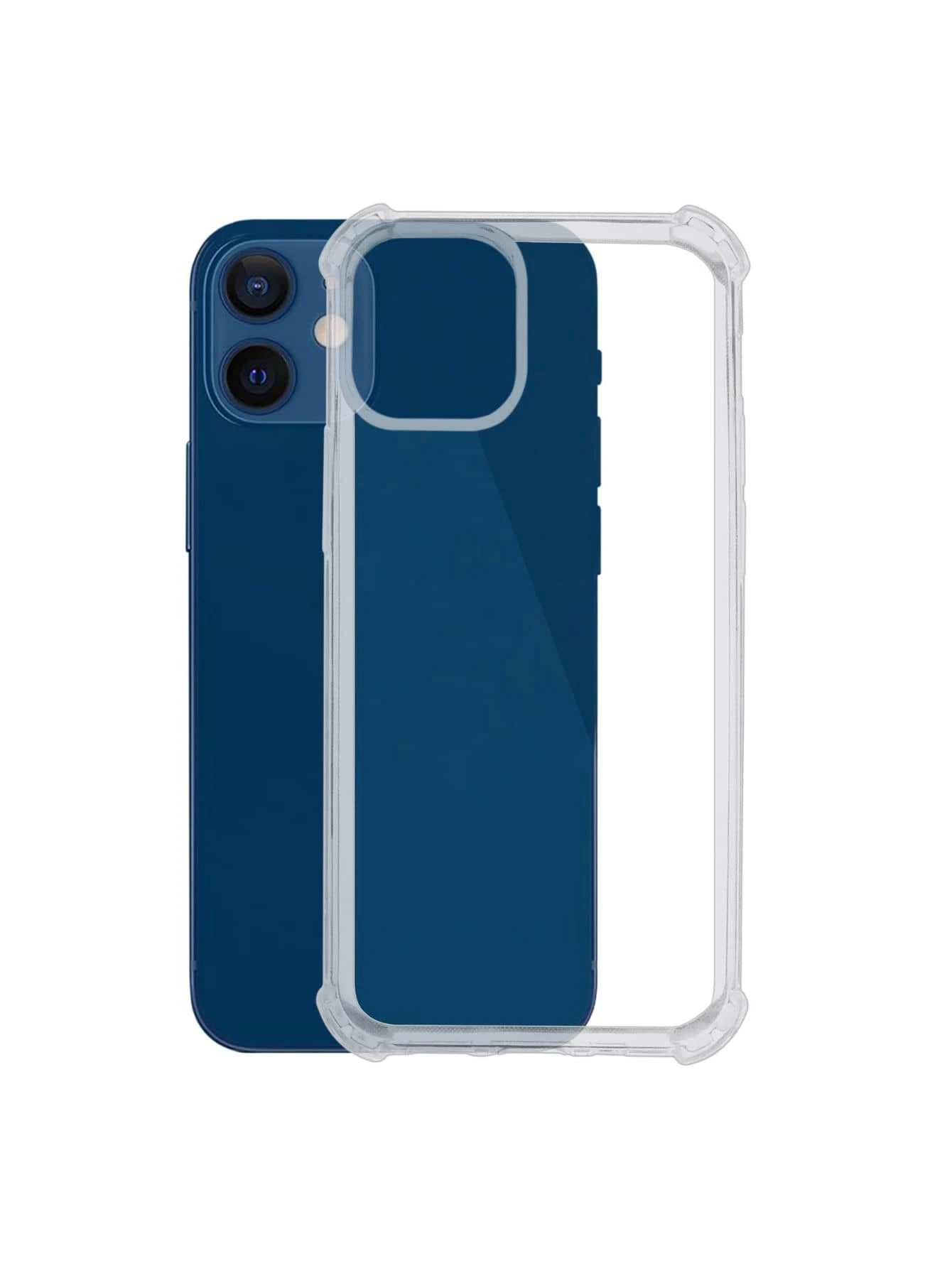 Funda Case Uso Rudo Transparente Para iPhone 12 Mini Air Cushion - transparente - Ver 1