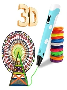 3D Printing Pen With Pla Filament 120 Cm - Pink - View 2
