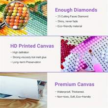 Special Shaped Diamond Painting Kit - Multicolor - View 5