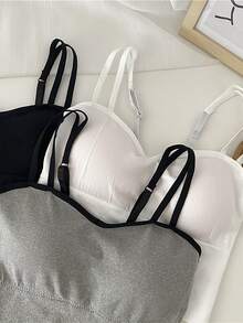 Top Corto para Mujer | Ropa de Corsé | Tops Sexy de Estética | Ropa de Mujer | Tops de mujeres - Blanco - Ver 11