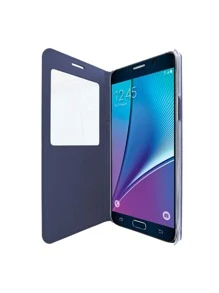 Funda Slim View Flip Cover Para Galaxy A7 2016 - Azul - Ver 3
