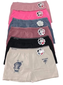 Lady Boxer Package 6 Pieces Underwear One Size Random Models - Multicolor - View 4