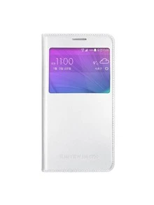 Funda Slim View Flip Cover Para Galaxy Grand Max G720 - Blanco - Ver 1