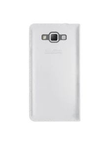 Funda Slim View Flip Cover Para Galaxy Grand Max G720 - Blanco - Ver 2