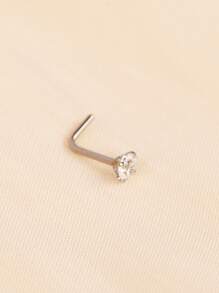 Nouveau-Arrivé Mini Zircone Perçant Os Clou En Acier Inoxydable Bijou Piercing Pour Nez Avec style