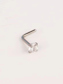 Nouveau-Arrivé Mini Zircone Perçant Os Clou En Acier Inoxydable Bijou Piercing Pour Nez Avec style