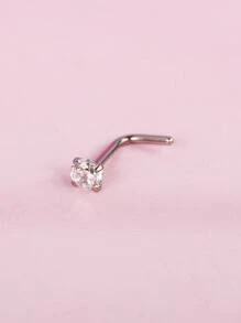 Nouveau-Arrivé Mini Zircone Perçant Os Clou En Acier Inoxydable Bijou Piercing Pour Nez Avec style