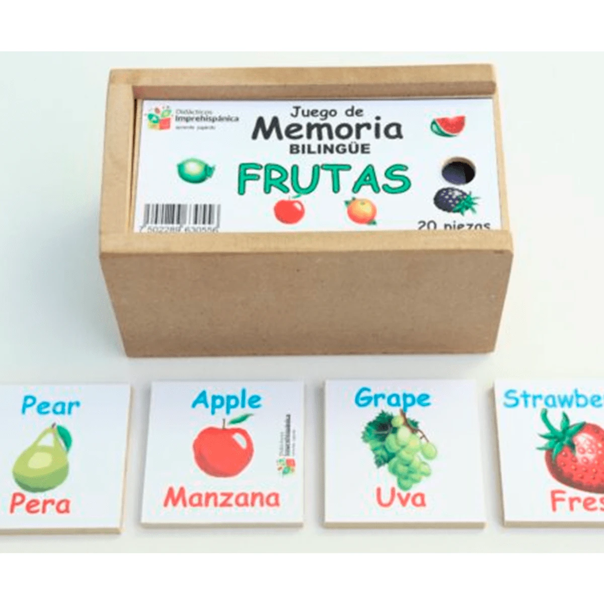 Memoria de Frutas - Multicolor - Ver 1
