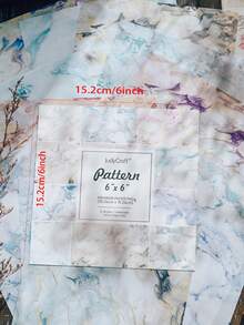 12pcs Marble Pattern Material Paper, Creative Multi-purpose Decorative Craft Paper For DIY Craft, Decoration, Hand Account - Multicolor - View 7