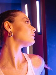 便攜式攝影補光燈有三種模式:白光、暖光和自然光。用於現場自拍攝影手持補光。 - 彩色 - 查看 2