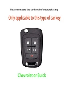 3 piezas Funda de llave de coche & Llavero con diseño de diamante de imitación - Multicolor - Ver 3
