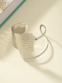 1pc Summer Fashionable Minimalist Asymmetrical Style Bracelet For Women