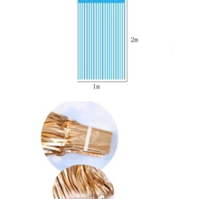 1 Pieza Cortinas papel metalico decoracion fiesta - azul real - Ver 6