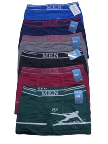 Pack Of 6 Men's Boxer Briefs - Multicolor - View 2