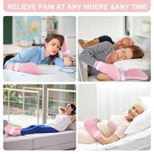 SuzziPad Cold Therapy Socks & Cold Gloves For Chemotherapy Neuropathy, Chemotherapy Must Haves For Women, Ideal For Chemo Neuropathy Relief, Plantar Fasciitis, Hand Pain Relief, S/M - Pink - View 4