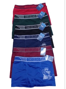Pack Of 6 Men's Boxer Briefs - Multicolor - View 3