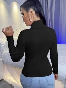 Women Sweaters - Black - View 3