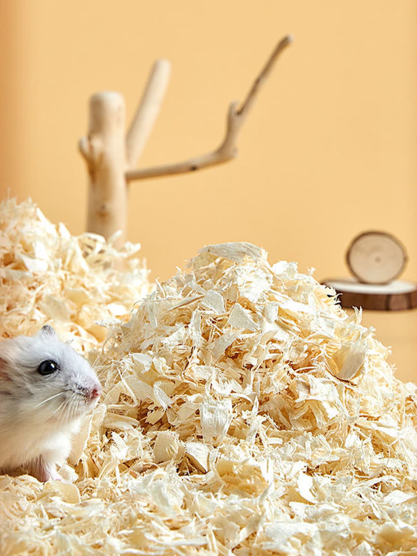 Image showcasing 500g Hamster Shavings & Urine Sand & Pine Shavings & Small Animal ...