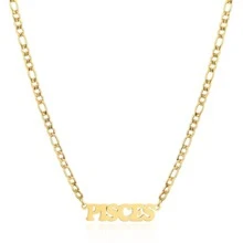 1入組生肖字母吊墜項鍊，送給畢業生、朋友、戀人完美禮物