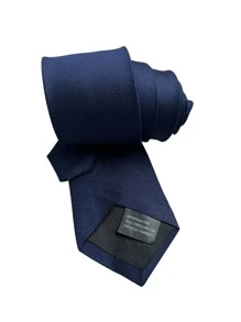 男士休閒領帶,非常適合送給朋友作為禮物 - 藏蓝色 - 查看 4