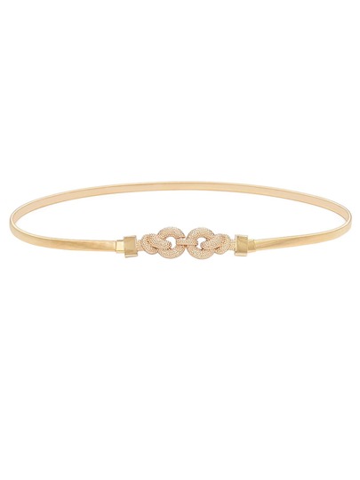 حزام معدني مطاطي قطعة واحدة للنساء، زخرفي ومتعدد الاستخدامات للفستان، للاستخدام الصيفي والمدرسي والخريف وعيد الهالوين