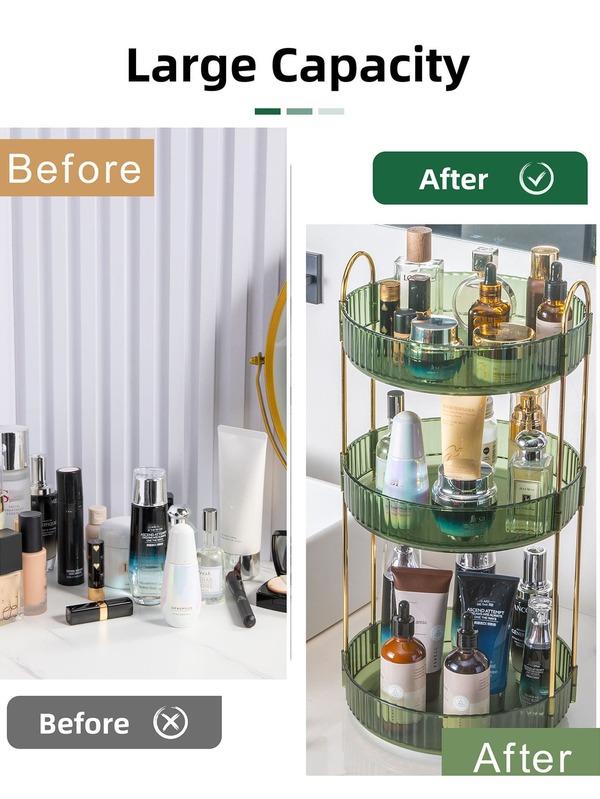 1pc 3 Layers Bathroom Storage Rack | SHEIN UK