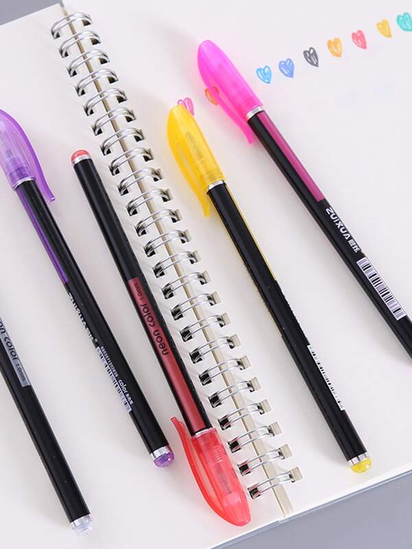 1set 12color Study Stationery Highlighter Marker Pen SHEIN USA