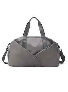 Minimalist Wet And Dry Separation Training Bag - Grey - View 1