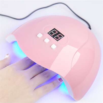 1pc Nail Dryer For Drying Acrylic Extended Gel With 18Pcs LED  High Power And USB Powered Portable Nail Lamp