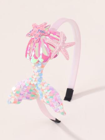 bilicaca st tecknad fjärilsdesign hårklämma för barn, sjöjungfru tjejers hårtillbehör för festivalfest i sidled hårnål för baby