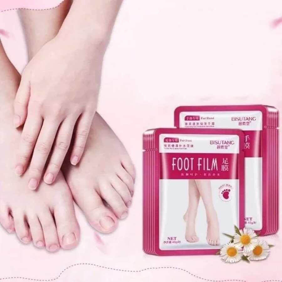 Mascarilla Hidratante Para Pies En Calcetín Paquete 5 Pares - Blanco - Ver 1