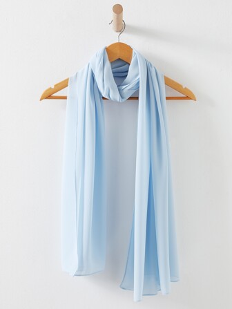 1pc Women Solid Casual Scarf For Daily Decoration Women Wrap Accessories Women