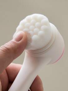 1 pieza Cepillo de limpieza facial doméstico manual - Azul - Ver 3