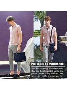 Tiblue Insulated Lunch Bag For Women/Men - Reusable Lunch Box For Office Work School Picnic Beach - Leakproof Freezable Cooler Bag With Adjustable Shoulder Strap For Adult - Màu xanh hải quân - Xem 7