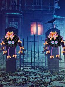 萬聖節裝飾用品 - 彩色 - 查看 7