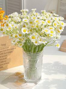 12入組人造雛菊，塑料浪漫人造花家居裝飾 - 彩色 - 查看 1