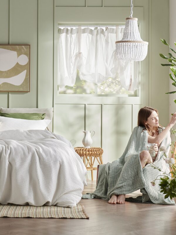 Bedsure Bedsure Waffle Weave Duvet Cover Set, Soft And Breathable For