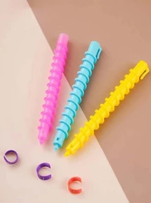 美发沙龙专业工具螺旋杆、卷发器、螺旋卷发器、烫发棒、大中小号，每种尺寸 20 件/包、美发工具、理发店美发产品及配件美容旅行必需品、返校、旅行度假必需品、女士发饰、光滑后梳、理发配件、吹风机、头发、理发师、美发工具、美发产品、吹风机、头发、配件、美发产品、美发工具、美发用品、护发、卷发刷、理发师、理发配件、美发设备