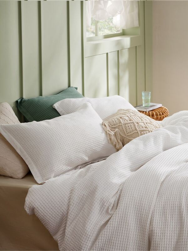 Bedsure Bedsure Waffle Weave Duvet Cover Set, Soft And Breathable For