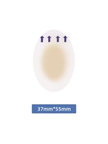 Paquete De 8 Parches Curitas Protección Contra Ampollas Para Los Pies Protectores De Talón Para Ampollas Impermeables. - Beis - Ver 3