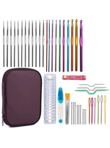 1件套鋁縫紉工具配件現代混色縫紉工具套裝平頂形DIY - 彩色 - 查看 1