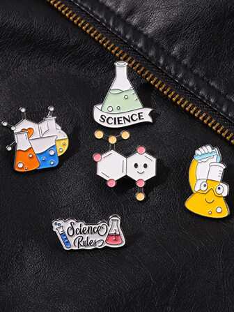 鋁合金胸針卡通可愛幾何圖案徽章袋掛飾袋配件袋吊飾聖誕禮物情人節時尚潮流少女女大學生老師教師白領菜鳥白領